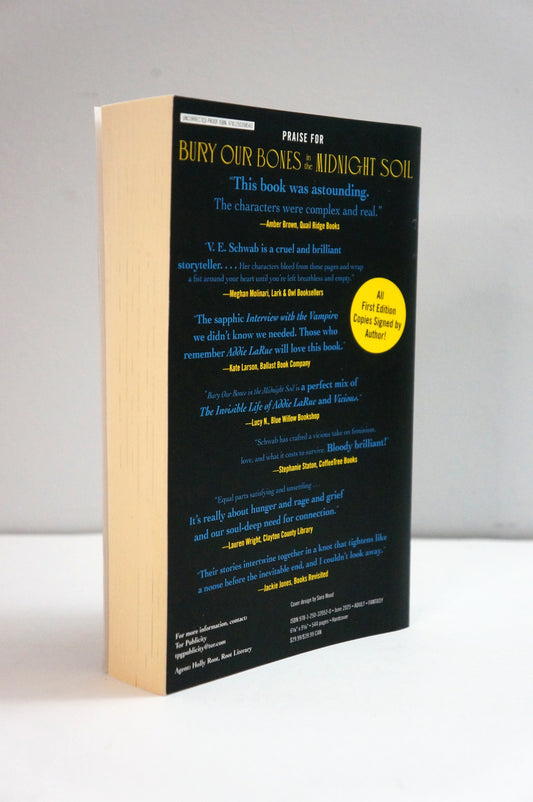 V.E. Schwab Bundle: Vicious & Bury Our Bones in the Midnight Soil