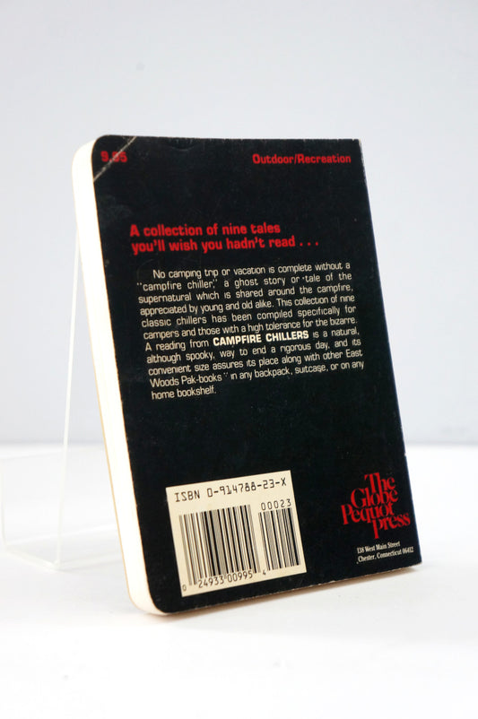 Campfire Chillers Vintage Paperback Back Cover