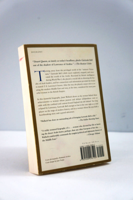 back cover of Desert Queen