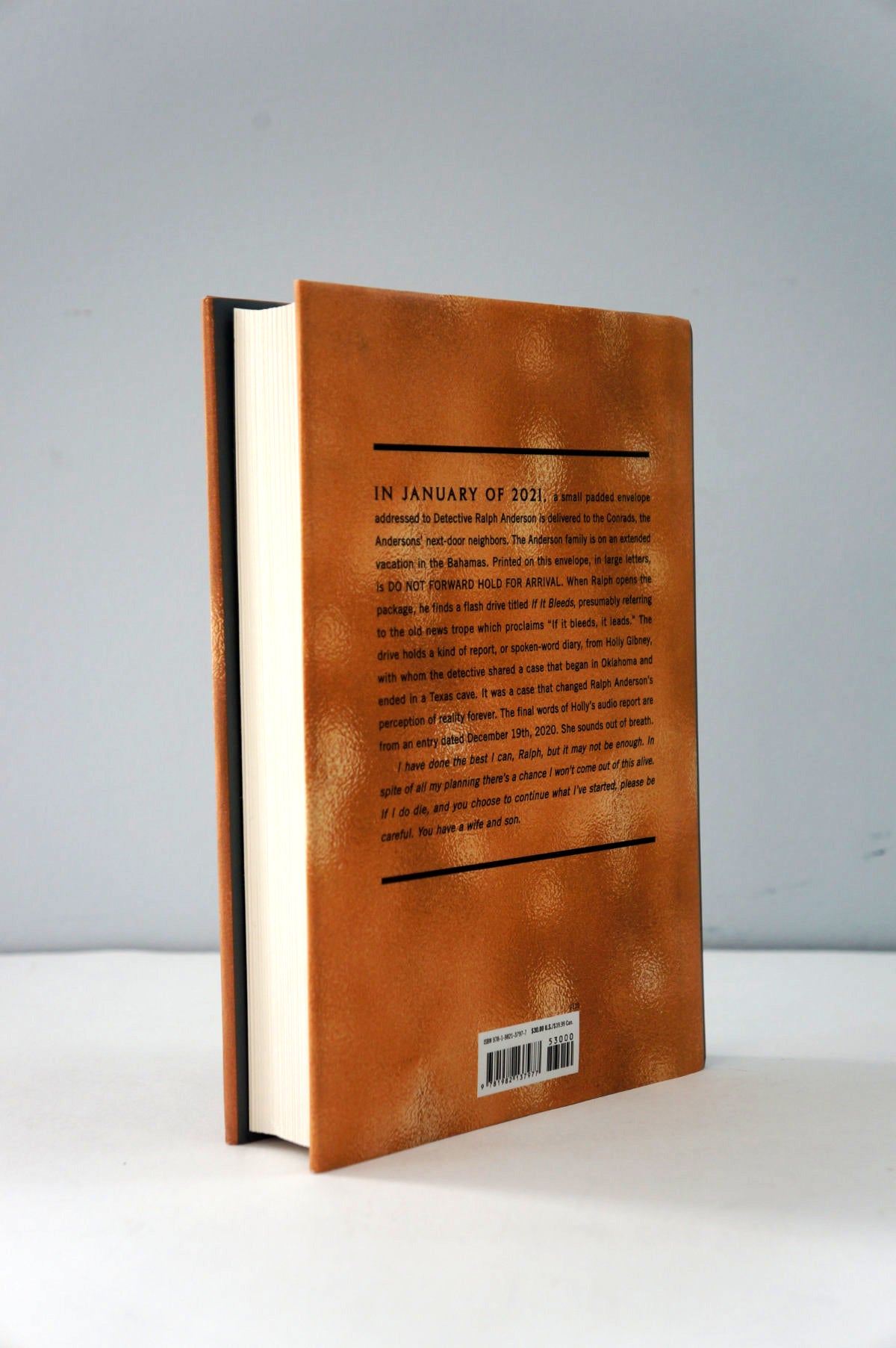 If It Bleeds by Stephen King back cover