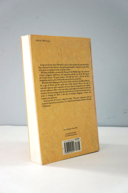 Satanism and Witchcraft by Jules Michelete back cover
