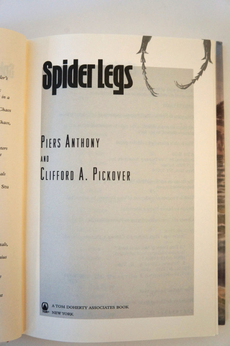 Spider Legs by Piers Anthony & Clifford A. Pickover Hardcover