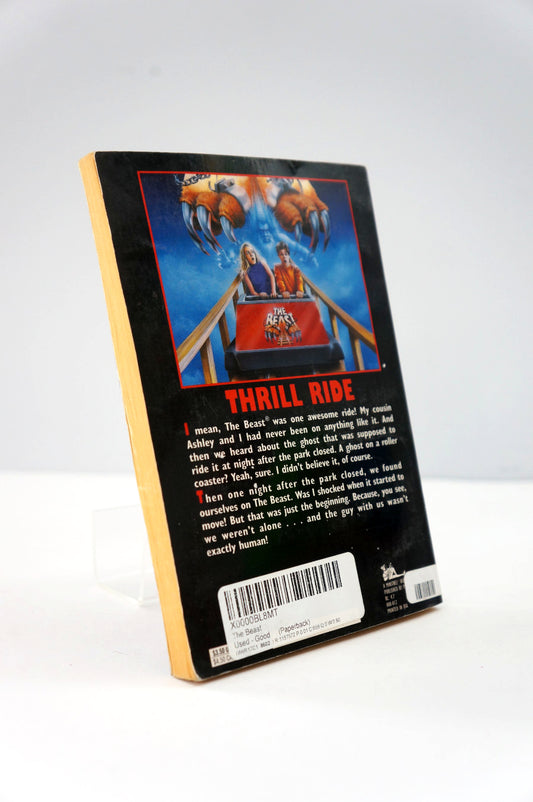 back cover of the beast by R.L. Stine