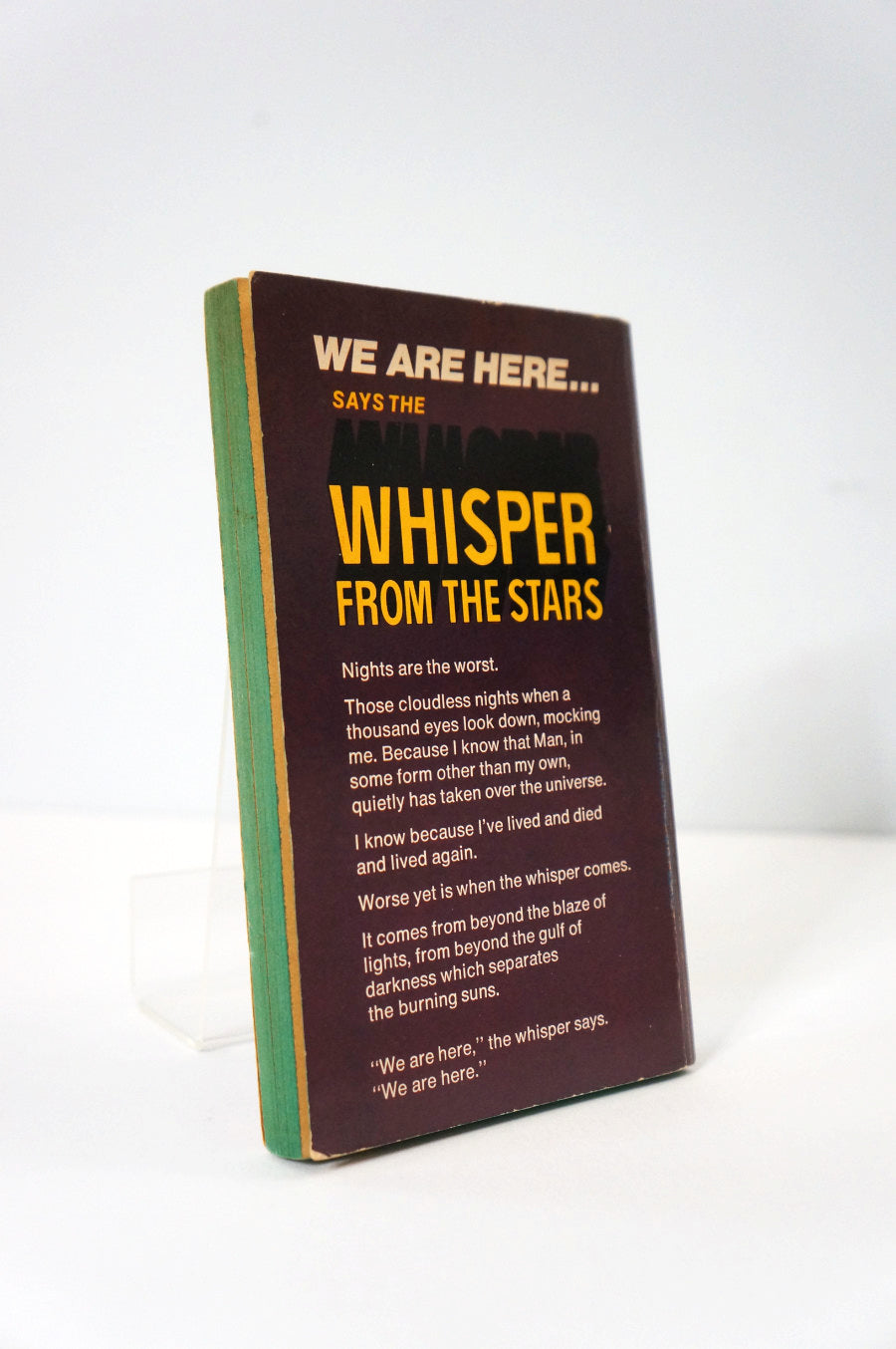 Whisper From The Stars by Jeff Sutton Paperback