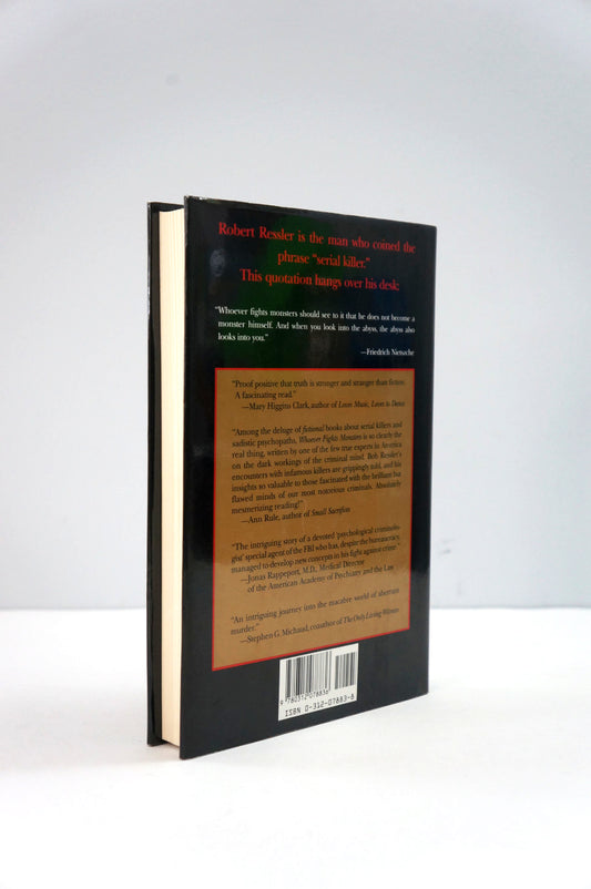 Book cover with text on a white background