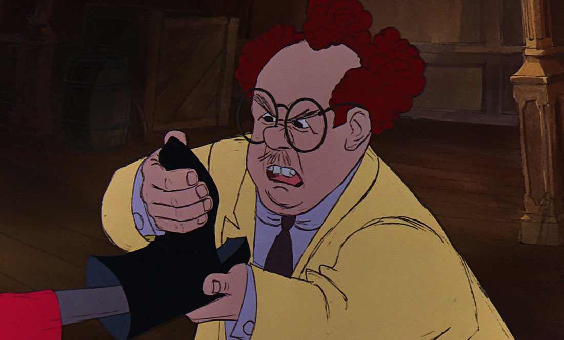 Mr. Snoops from Disney's The Rescuers was based on the writer, John Culhane