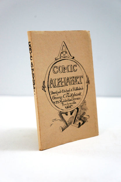 A Comic Alphabet by George Cruikshank Fold-Out Reprint