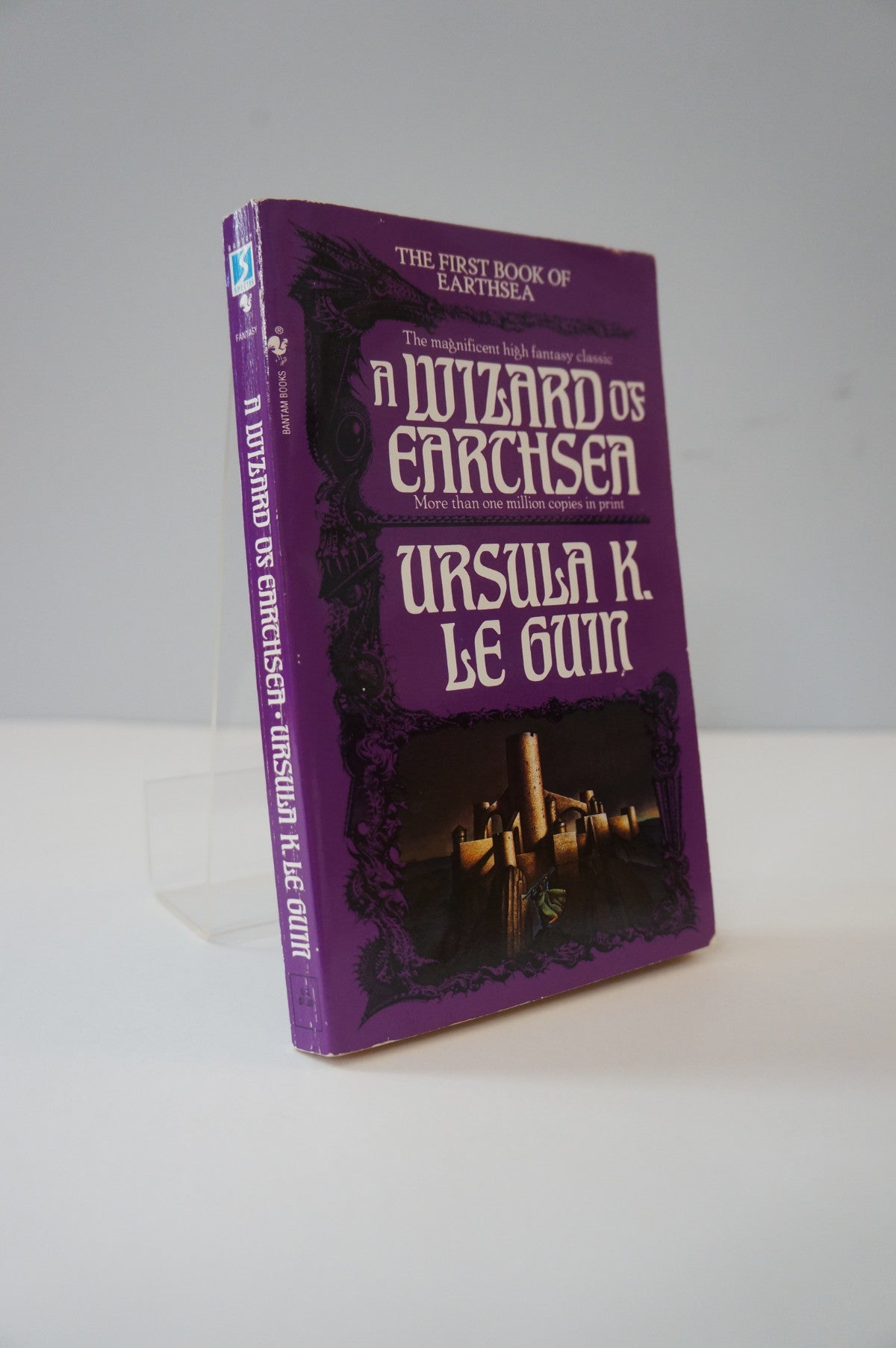 Photo of A Wizard of Earthsea by Ursula K. Le Guin vintage paperback