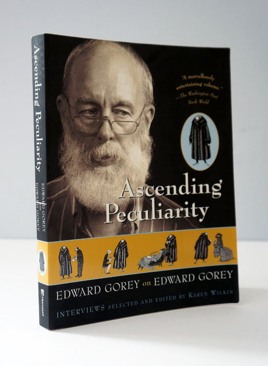 Ascending Peculiarity: Edward Gorey on Edward Gorey Cover