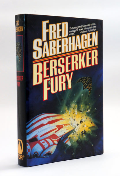 Berserker Fury by Fred Saberhagen, Sci-Fi Hardcover, 1st Edition