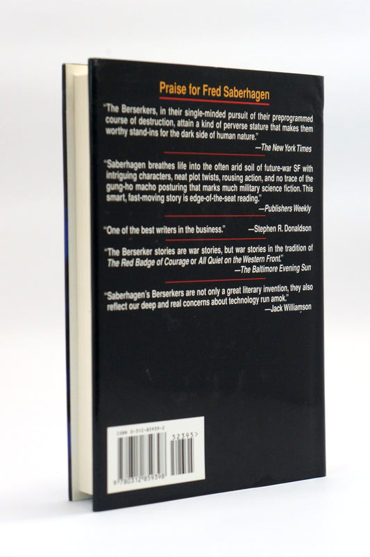 Berserker Fury by Fred Saberhagen, Sci-Fi Hardcover, 1st Edition