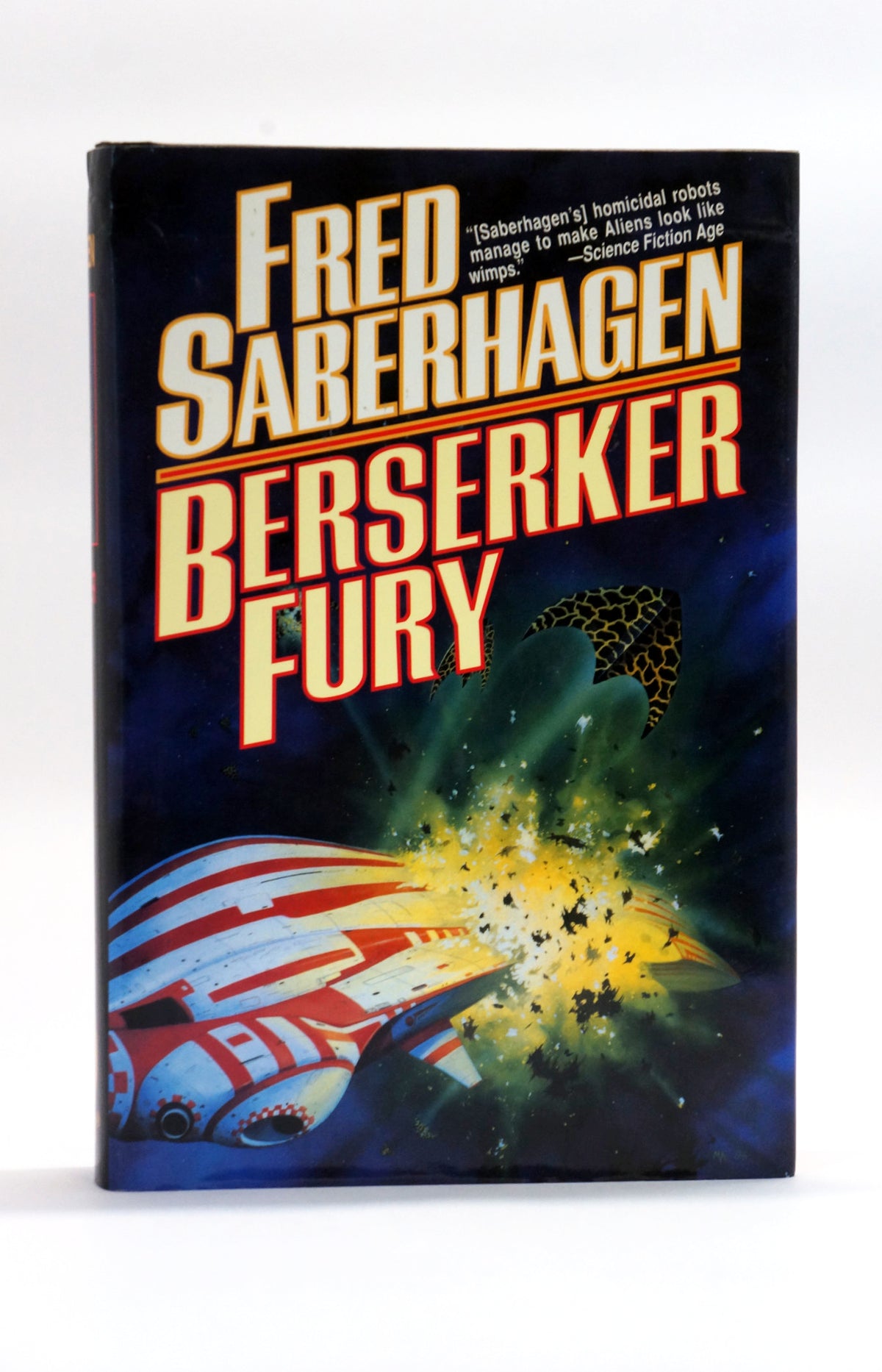 Berserker Fury by Fred Saberhagen, Sci-Fi Hardcover, 1st Edition