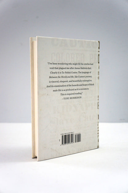 back cover of between the world and me