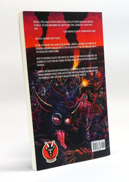 back cover of Chainsaw Devils