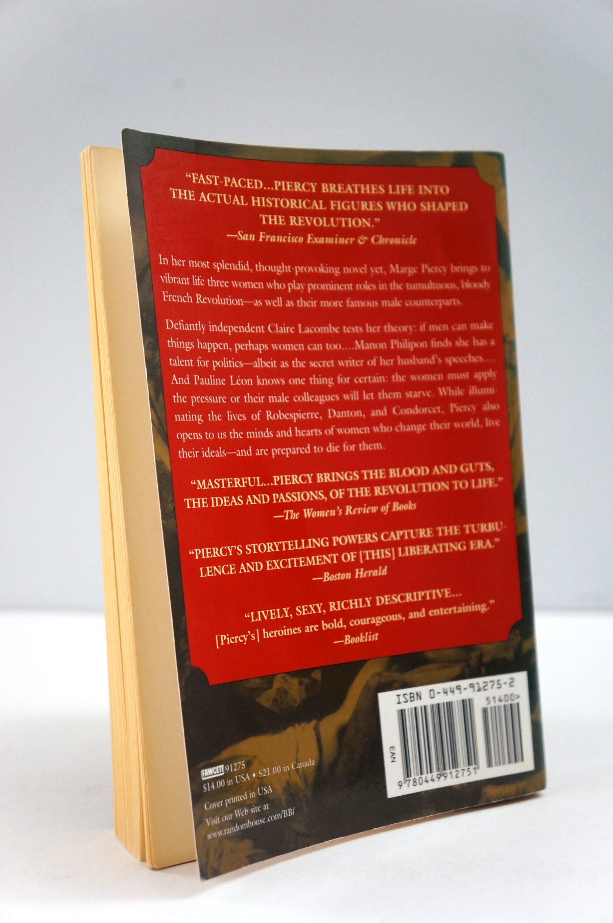 City of Darkness, City of Light by Marge Piercy Paperback
