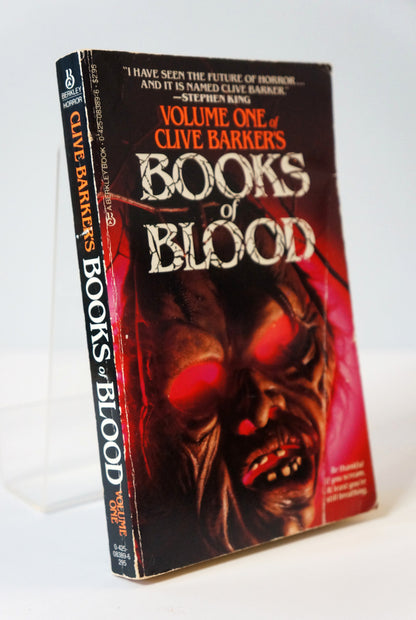 Books of Blood Volume 1 by Clive Barker vintage paperback