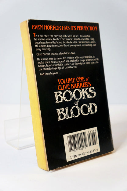 Books of Blood Volume 1 by Clive Barker vintage paperback