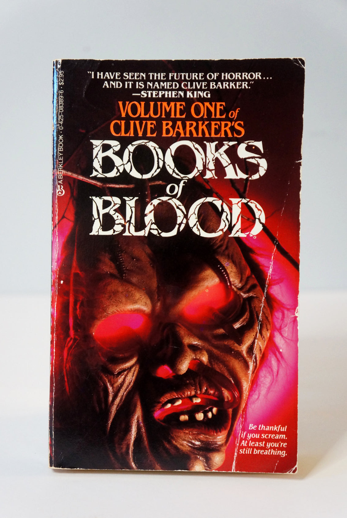 Books of Blood Volume 1 by Clive Barker vintage paperback