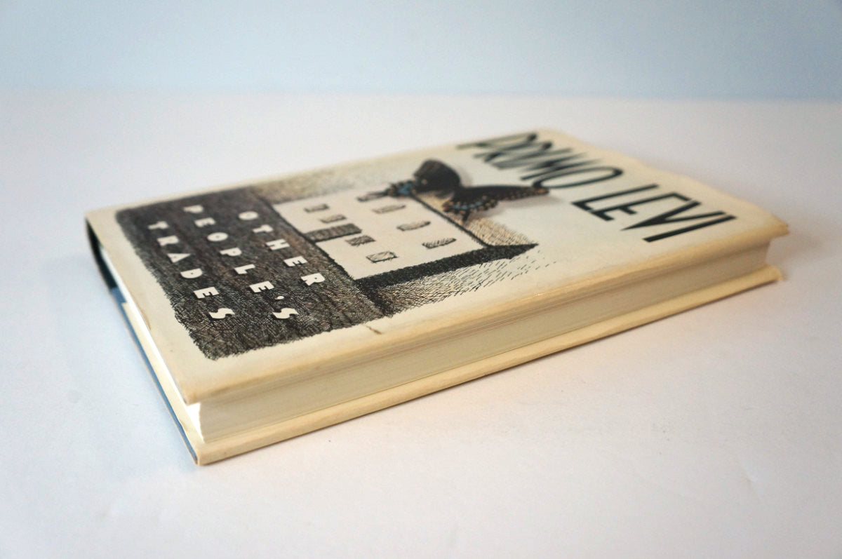 Other People's Trades by Primo Levi First Edition 1989 Hardcover
