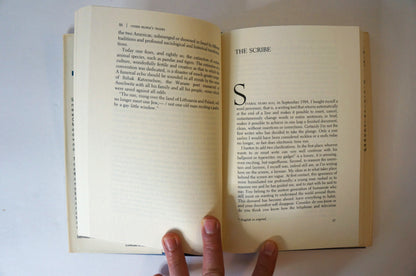 Other People's Trades by Primo Levi First Edition 1989 Hardcover