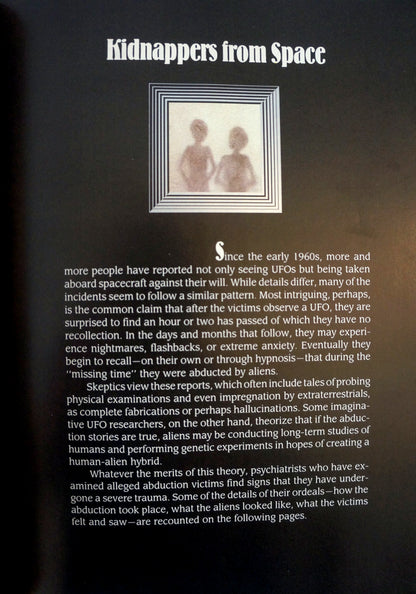 The UFO Phenomenon Mysteries of the Unknown Hardcover