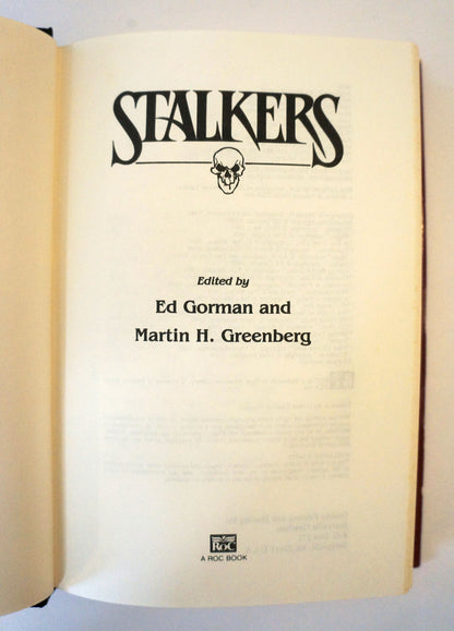 Stalkers Horror Anthology Hardcover