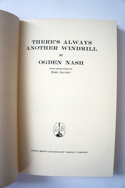 There's Always Another Windmill by Ogden Nash