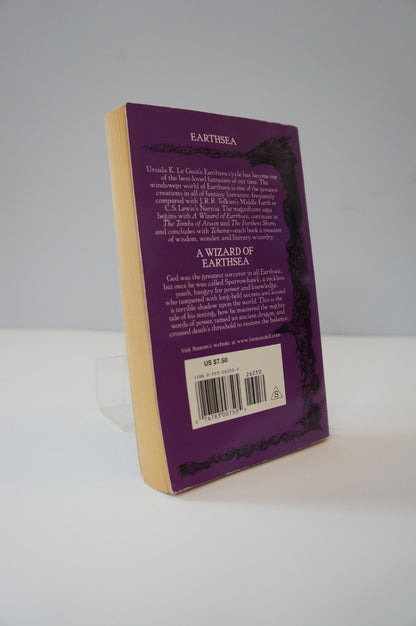 back cover of A Wizard of Earthsea by Ursula K. Le Guin