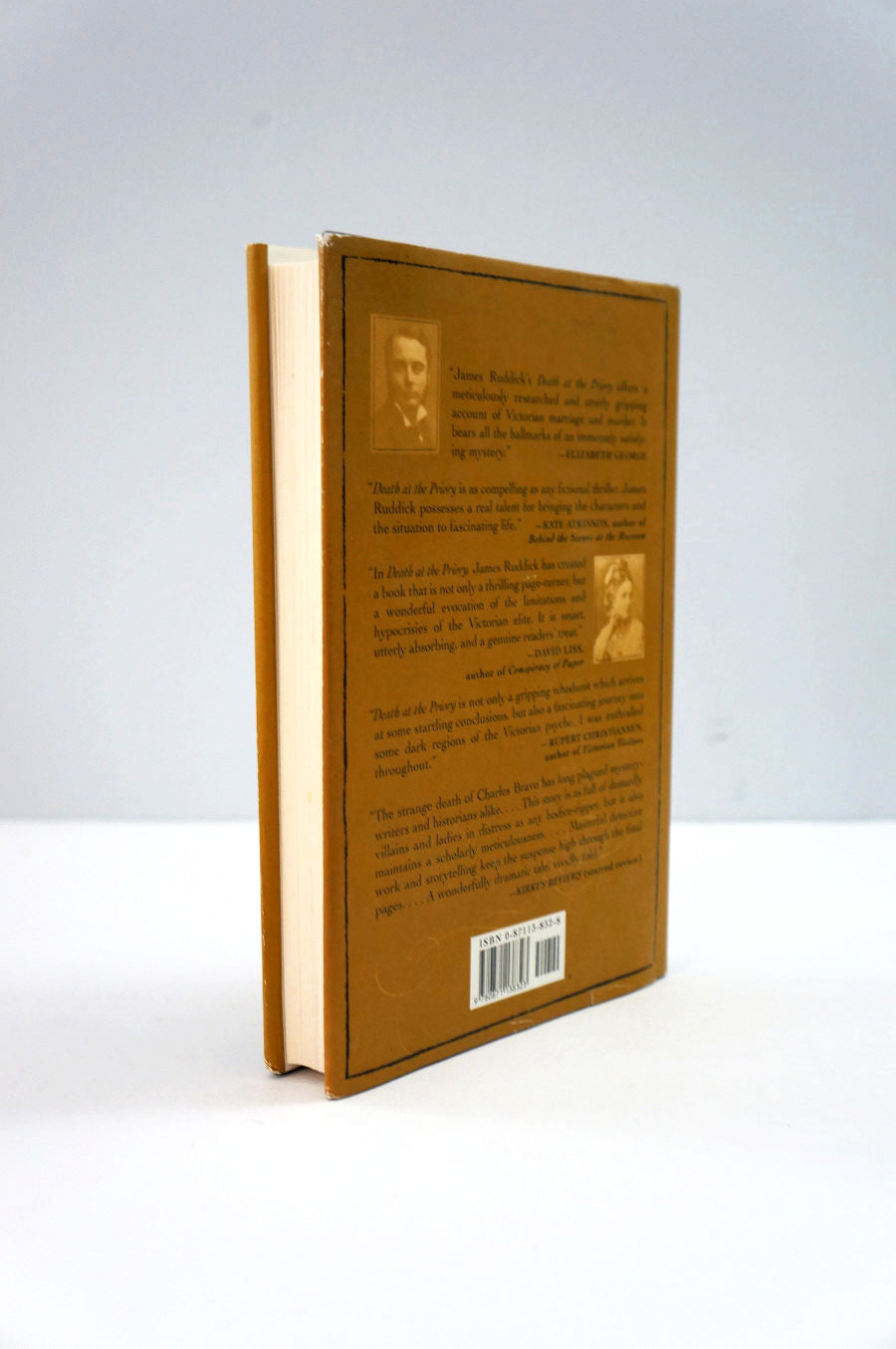 Death in the Priory back cover