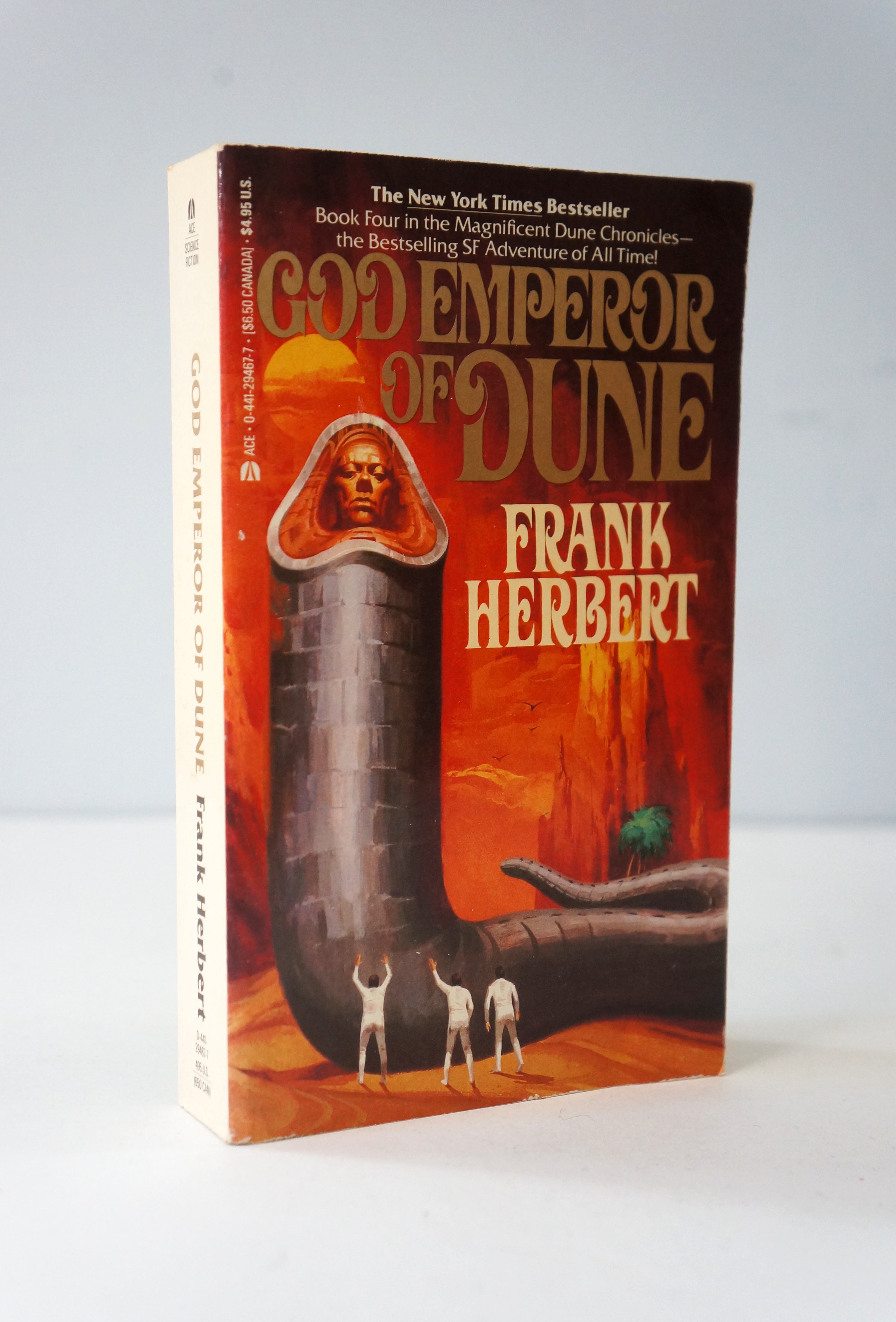 God Emperor of Dune by Frank Herbert 1987 Ace Paperback – Hudson