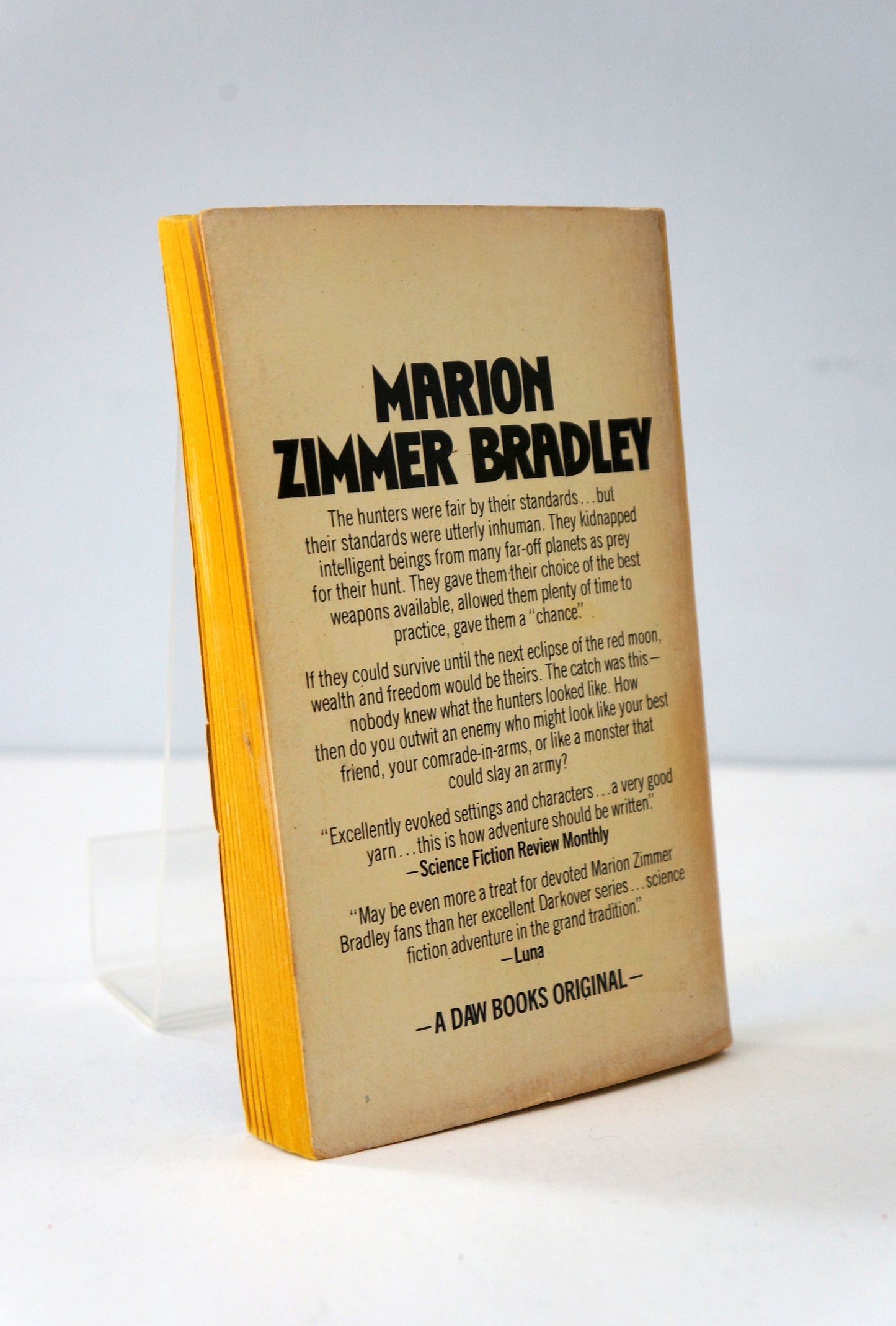 Hunters of the Red Moon by Marion Zimmer Bradley Paperback