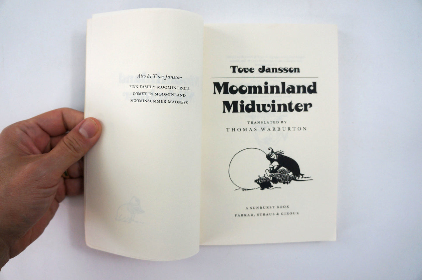 Moominland Midwinter by Tove Jansson Vintage Paperback