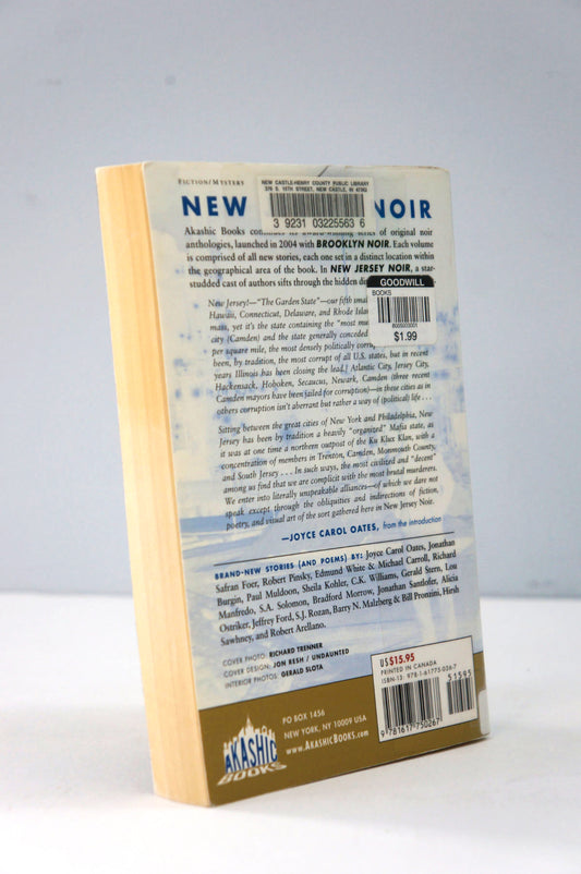 New Jersey Noir edited by Joyce Carol Oates