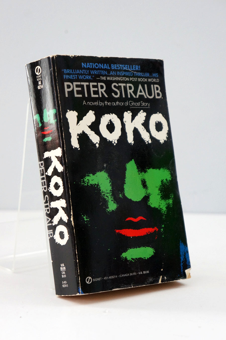 Koko by Peter Straub Paperback cover