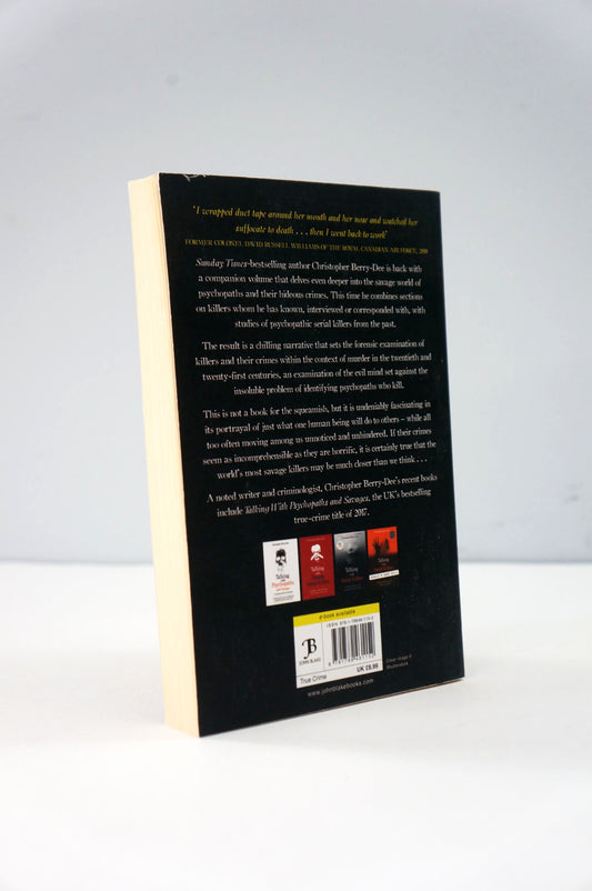 Talking With Psychopaths and Savages by Christopher Berry Dee back cover