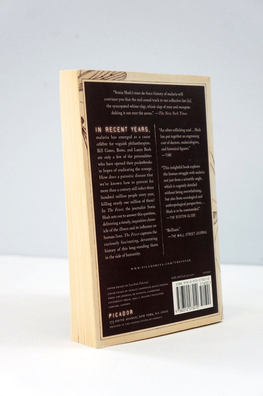 The Fever by Sonia Shah back cover