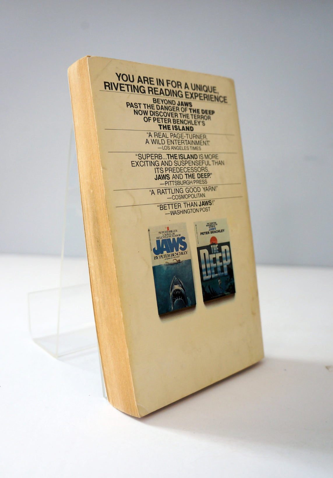 The Island by Peter Benchley Vintage Paperback