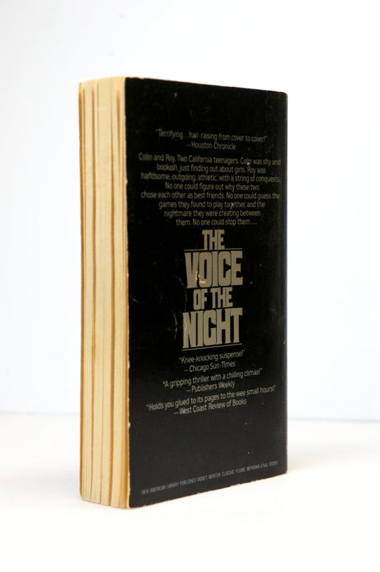 The Voice of the Night by Brian Coffey Vintage Paperback Psychological Thriller