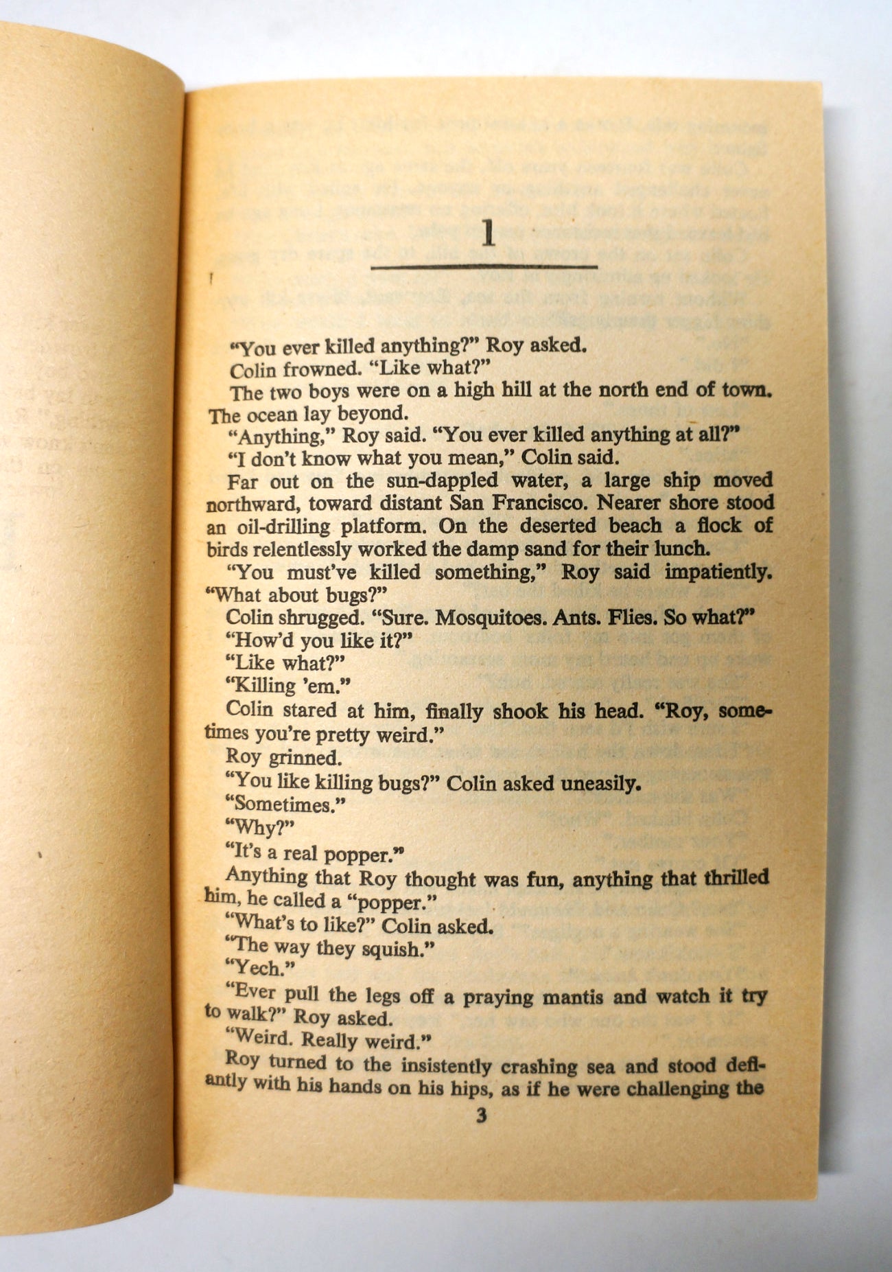 The Voice of the Night by Brian Coffey Vintage Paperback Psychological Thriller