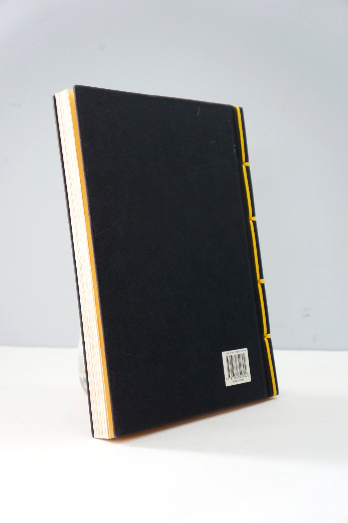 back cover of the Prophet side view with barcode