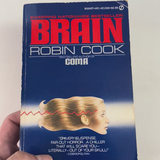Brain by Robin Cook paperback video